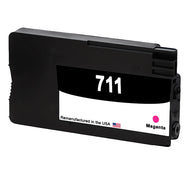 U.S. Remanufactured for HP 711 29-ml (CZ131A) Magenta Ink Cartridge New Chip