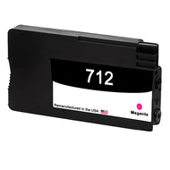 U.S. Remanufactured for HP 712 Magenta (3ED68A) 29-ml Ink Cartridge New Chip