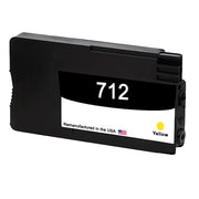 Remanufactured for HP 712 Yellow Ink Cartridge 29 ml (3ED69A) – DesignJet T210/T630/T650