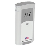 U.S. Remanufactured for HP 727 130ml (B3P24A) Gray Ink Cartridge