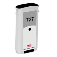 U.S. Remanufactured for HP 727 130ml (B3P22A) Matte Black Ink Cartridge