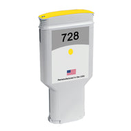 U.S. Remanufactured for HP 728 300ml (F9K15A) Yellow Ink Cartridge