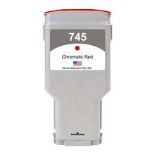Load image into Gallery viewer, Remanufactured HP 745 300 ml Ink Cartridges 6-color pack - chromatic red cartridge