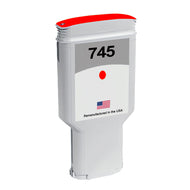 U.S. Remanufactured for HP 745 300ml (F9K06A) Chromatic Red Ink Cartridge