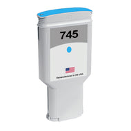 U.S. Remanufactured for HP 745 300ml (F9K03A) Cyan Ink Cartridge