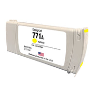 U.S. Remanufactured for HP 771 - 775ml (B6Y18A) Yellow Ink Cartridge