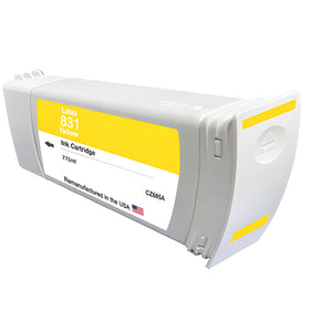 Remanufactured HP 831 yellow latex ink cartridge 775 ml CZ685A for the Latex 315