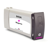 U.S. Remanufactured for HP 843A Magenta C1Q59A