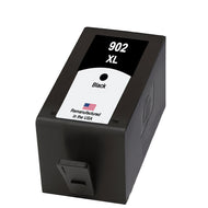 U.S. Remanufactured for HP 902XL (T6M14AN) Black Ink Cartridge New Chip