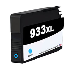 Load image into Gallery viewer, Remanufactured HP 933XL Cyan Ink Cartridge (CN054AN) - alternate view