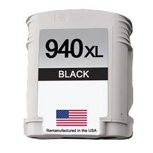 Load image into Gallery viewer, Remanufactured HP 940XL black ink cartridge (C4906AN) - alternate view