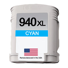Load image into Gallery viewer, Remanufactured HP 940XL Cyan Ink Cartridge (C4907AN) - alternate view