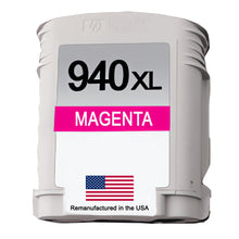 Load image into Gallery viewer, Remanufactured HP 940XL Magenta Ink Cartridge (C4908AN) - alternate view