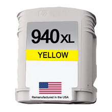 Load image into Gallery viewer, Remanufactured HP 940XL Yellow Ink Cartridge (C4909AN) - alternate view
