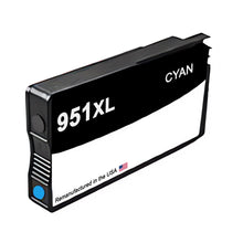 Load image into Gallery viewer, Remanufactured HP 951XL cyan ink cartridge (CN046AN) - alternate view