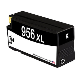 Remanufactured HP 956XL black ink cartridge L0R39AN for the HP OfficeJet Pro 7720