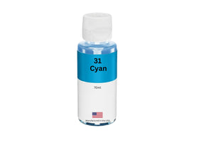 Compatible HP 31 cyan Smart Tank ink bottle 1VU26AN for the Smart Tank 7602