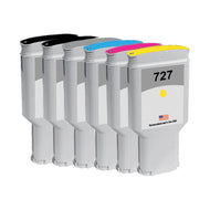 U.S. Remanufactured for HP 727 300ml 6 Color Combo Pack