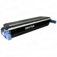 HP 501A Black Toner Cartridge (Q6470A) – Compatible Replacement | Castle Ink