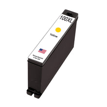 Load image into Gallery viewer, Compatible Lexmark 100XL Ink Cartridges 4-Pack - yellow cartridge