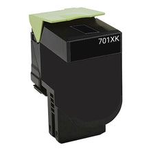 Load image into Gallery viewer, Lexmark 70C1XK0 black compatible toner cartridge