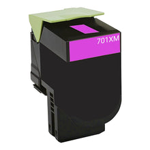 Load image into Gallery viewer, Lexmark 70C1XM0 magenta compatible toner cartridge