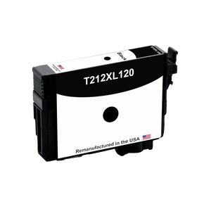 Remanufactured Epson 212XL black ink cartridge T212XL120 for the XP-4100