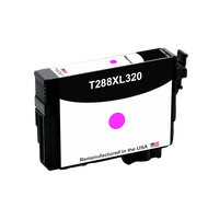 U.S. Remanufactured for Epson T288XL High Yield Magenta, T288XL320