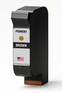 U.S. Remanufactured for Pigment Brown Ink Cartridge