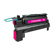 Load image into Gallery viewer, Compatible Lexmark C792X1MG Magenta Toner Cartridge - alternate view