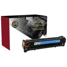 Load image into Gallery viewer, Toner cartridge for HP 125A Cyan (CB541A), shown with retail box