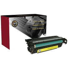 Load image into Gallery viewer, Toner cartridge for HP 507A Yellow (CE402A), shown with retail box
