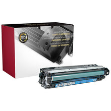 Load image into Gallery viewer, Toner cartridge for HP 307A Cyan (CE741A), shown with retail box