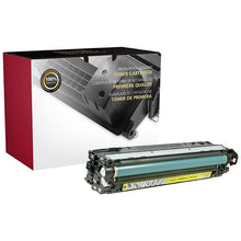 Load image into Gallery viewer, Toner cartridge for HP 307A Yellow (CE742A), shown with retail box
