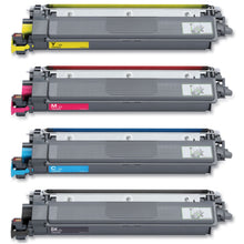 Load image into Gallery viewer, Compatible Brother TN229XL toner cartridge – 4-pack: black, cyan, magenta, yellow