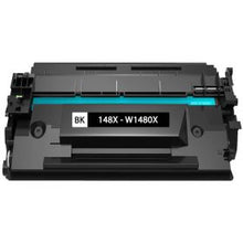 Load image into Gallery viewer, HP 148X Black Toner Cartridge (W1480X) – High-Yield Compatible With Chip | Castle Ink