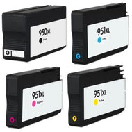 HP 950XL/951XL Ink Cartridges – BCMY High-Yield 4-Pack Compatible | Castle Ink