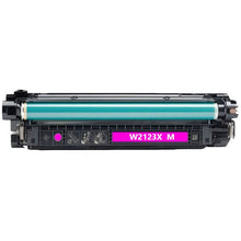 Load image into Gallery viewer, Compatible HP 212X Toner Cartridges 4-pack (W2120X/W2121X/W2122X/W2123X) - magenta toner cartridge