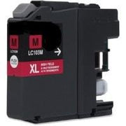 Remanufactured for Brother LC103M Magenta Ink Cartridge – High-Yield
