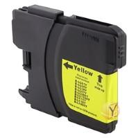 Remanufactured Brother LC61 yellow ink cartridge for the MFC-490CW