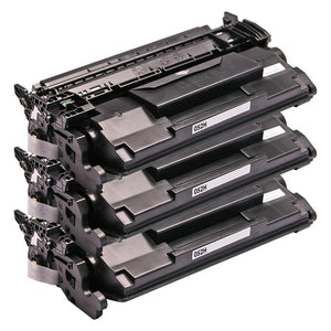 Canon 052H High Yield Black Toner Cartridge Bundle (3 toners)