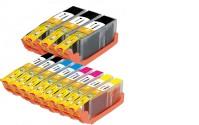 Canon CLI-251XL / PGI-250 Ink Bundle (PGI-250XL, CLI-251 Black, Cyan, Magenta, Yellow)