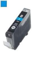 Remanufactured for Canon CLI-8C Cyan Ink Cartridge (0621B002)