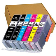 Remanufactured for Canon PGI-280XXL / CLI-281XXL Ink Cartridges – 6-Pack