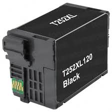 Remanufactured Epson 252XL black ink cartridges 3-pack for the WorkForce WF-3640