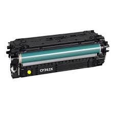 Compatible HP 508X high-yield yellow toner CF362X for the Color LaserJet Enterprise M553