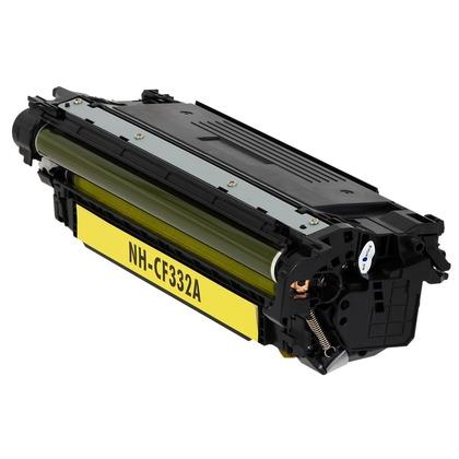 HP 654A Yellow Toner Cartridge - HP CF332A