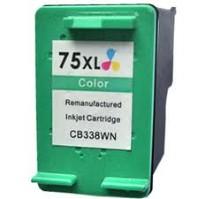 Remanufactured HP 75XL tri-color ink cartridge CB338WN for the HP Photosmart C4480