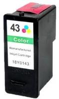 Lexmark 18Y0143 (#43XL) High Yield Color Ink Cartridge